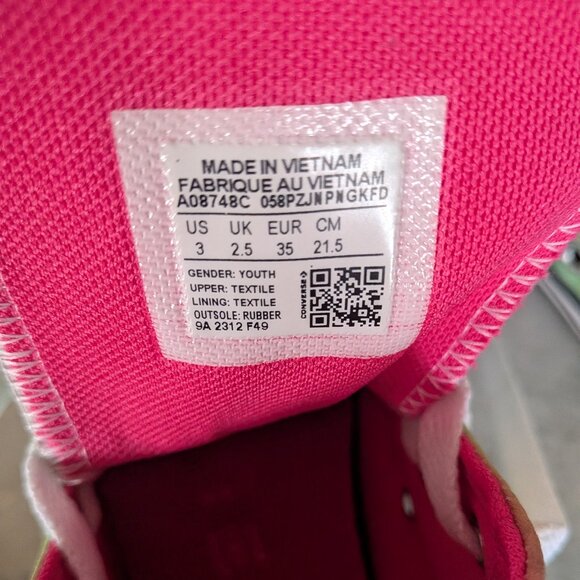 Converse Chuck Taylor All Star Bright Ombre Girls shoes - Picture 7 of 7